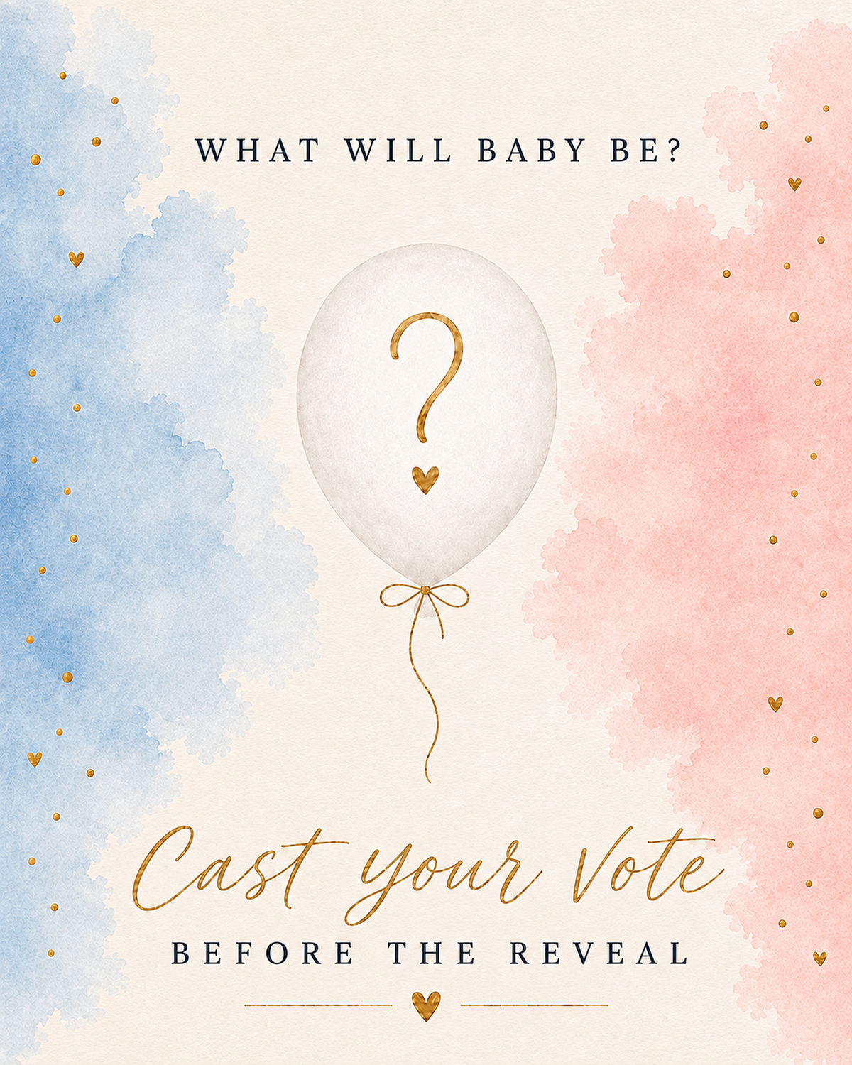 cast your vote sign