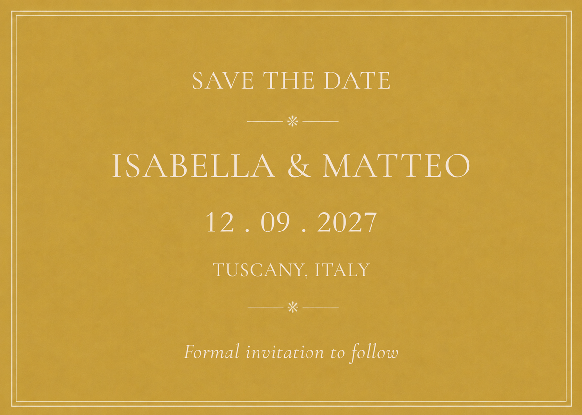 canva save the date